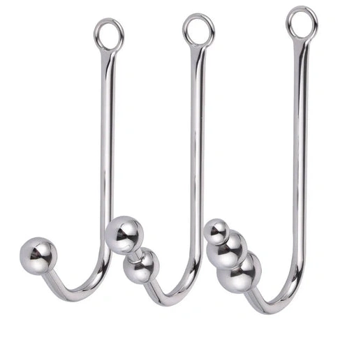 Anal Hooks and with Hook Anal Beaded Cuffs Collar 5334 Elegant 0926